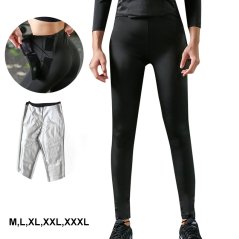 Gdeal Womens Slimming Pants High Waist Weight Loss Body  With Adjustable Velcro - BK05 (Black)