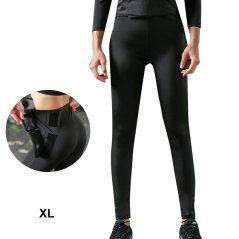 Gdeal Womens Slimming Pants High Waist Weight Loss Body  With Adjustable Velcro - BK05 (Black)