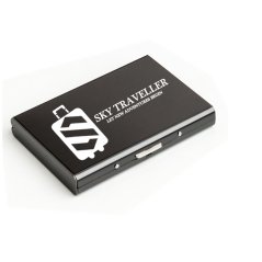 Gdeal SKY Traveller SKY321 Stainless Steel Credit Card Holder (Black)