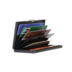 Gdeal SKY Traveller SKY321 Stainless Steel Credit Card Holder (Black)