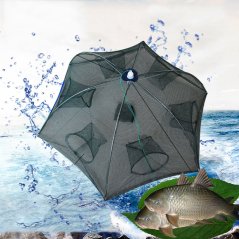 Gdeal Fishing Net Automatic Catch Fish Trap for Fishes Shrimp (Green)