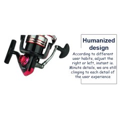 Gdeal Fishing Golden Fixed Spool Reel Coil Lightweight Fish Fishing Wheel 10+1BB