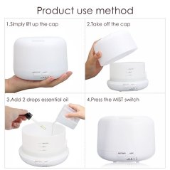 Aromatherapy Humidifier Essential Oil Diffuser Air 300ML (A770)