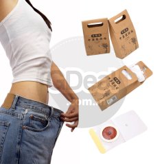 Gdeal 10pcs Magnetic Traditional Chinese Herbal Patch Sticker Slimming Suppress Appetite