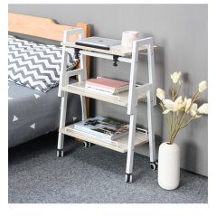 GTE Coffee Side Cabinet File Leisure Retractable Side Table (3 Colors)