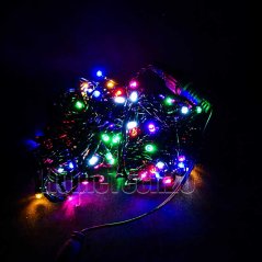 Hometech2u Multi Color 100LED 10M String Fairy Light Plug Lamp AC220V