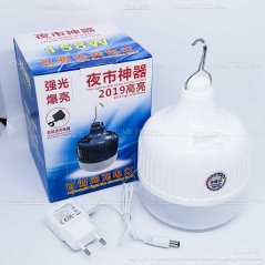 60W 158W Rechargeable Led Night Light Wireless USB Charging Bulbs