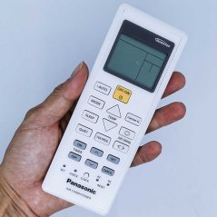Original Panasonic Air Conditioner Remote Control (White)