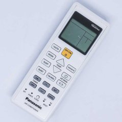 Original Panasonic Air Conditioner Remote Control (White)