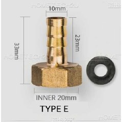 Gas Stove Connecter Hob Inlet Joint Hose Connection L Shape Elbow