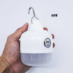60W 158W Rechargeable Led Night Light Wireless USB Charging Bulbs
