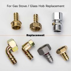 Gas Stove Connecter Hob Inlet Joint Hose Connection L Shape Elbow