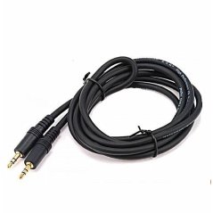 Hometech2u Copper Stereo To Stereo Cable Connect To AUX Jack (Black)