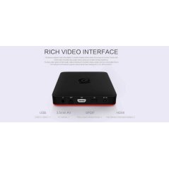 LOUiE Long TV Box Internet Smart TV ith Unlimited Channels (Black)