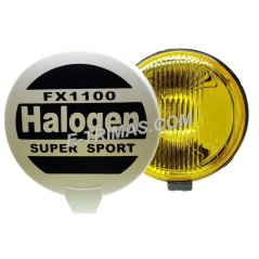 E-trimas FX1100 Halogen Super Sport Round Spot Lights Lamps Cover
