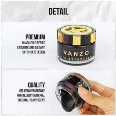 Vanzo Car Gel Air Freshener Perfume Car - Secret musk 65ml Carall Regalia 1616
