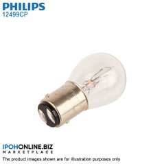 Philips Light Bulb12499CP P21/5W Original 12V 21/5W BAY15d Philips Light Bulb12499CP P21/5W Original 12V 21/5W BAY15d