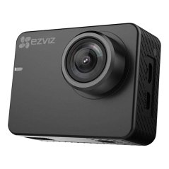 EZVIZ S2 Action + Dash 1080p 60fps Waterproof Camera with Wi-Fi Bluetooth CS-SP206 - FOC 16GB Micro SD (Grey)