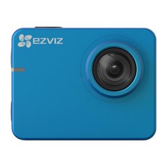 EZVIZ S2 Action + Dash 1080p 60fps Waterproof Camera with Wi-Fi Bluetooth CS-SP206 - FOC 16GB Micro SD (Blue)