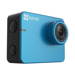 EZVIZ S2 Action + Dash 1080p 60fps Waterproof Camera with Wi-Fi Bluetooth CS-SP206 - FOC 16GB Micro SD (Blue)