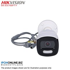 Hikvision ColorVu DS-2CE10DFT-F 2MP Color Bullet CCTV Outdoor Camera