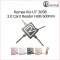 Remax RU-U7 3USB 3.0 Card Reader HUB 600mm (Rose Gold)