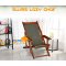 Hometech2u Swiss Wood Folding Beach Chair (3 Colors)