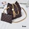 Gdeal 2-In-1 Bucket Beg Handbag Bag Sling Purse Bags Pouch - RYL-236 (3 Colors)